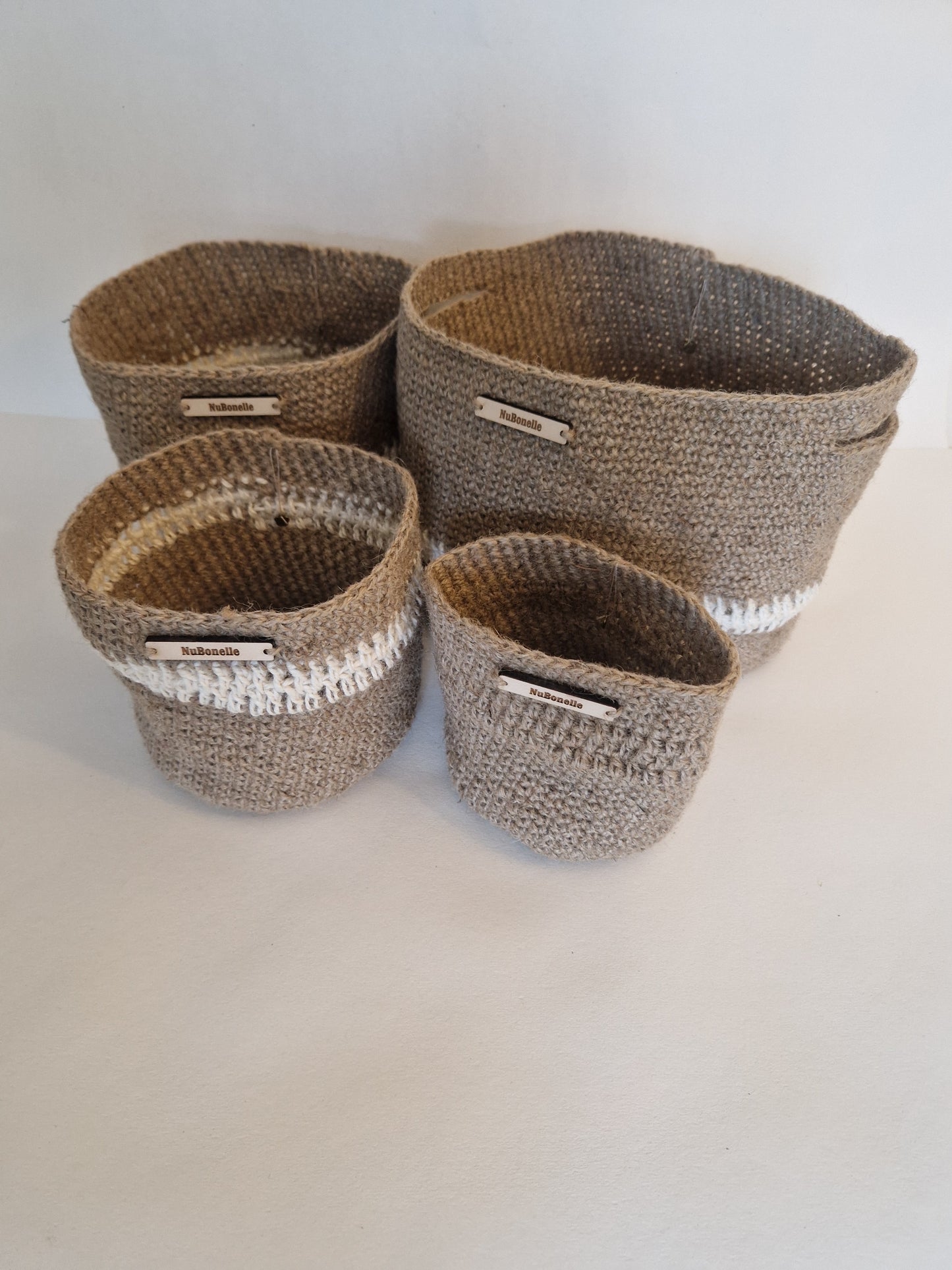 Jute Baskets - Cream