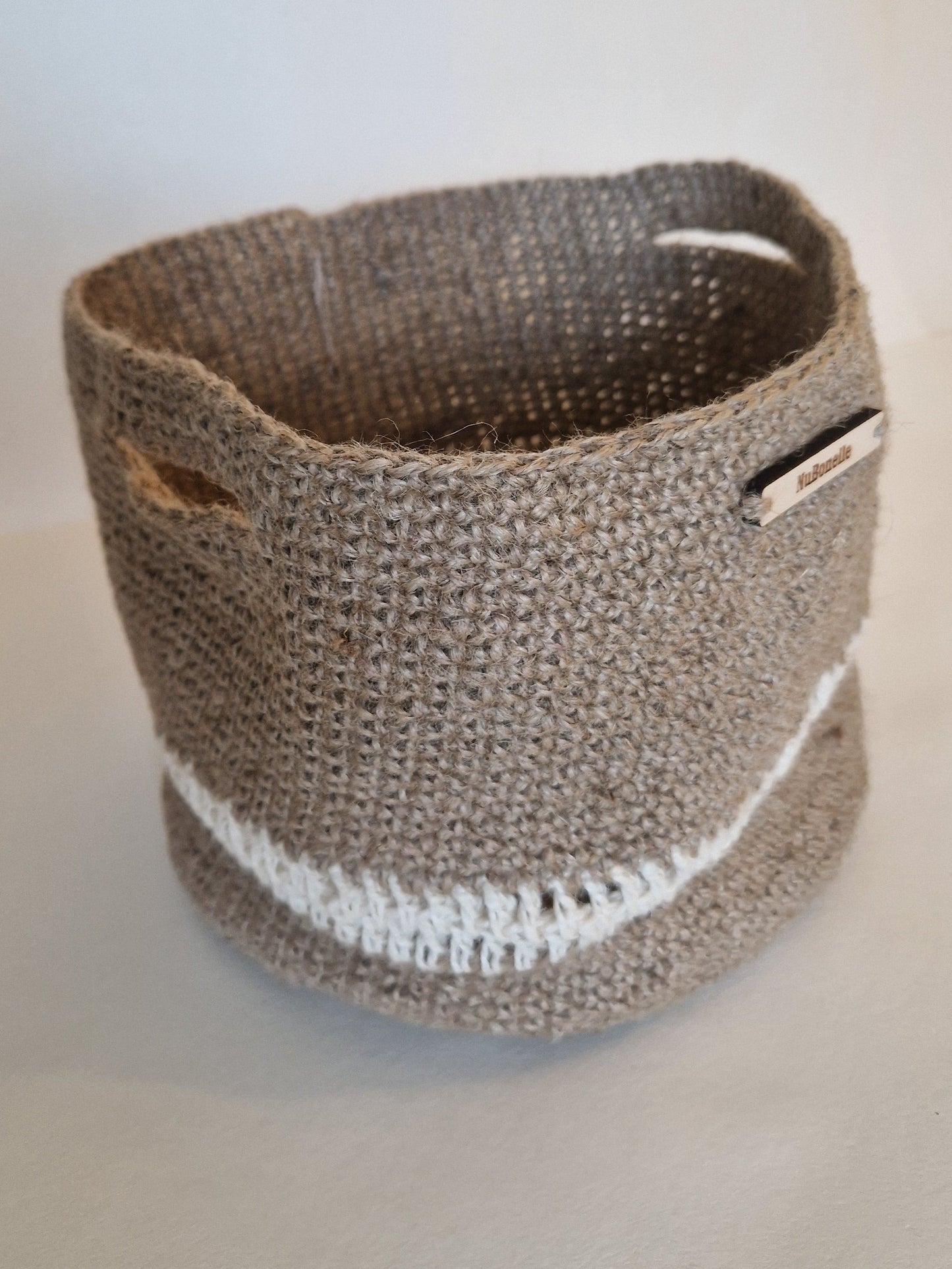 Jute Basket - Cream