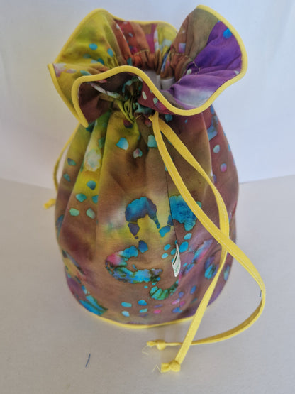 Drawstring Wash Bag - Multi