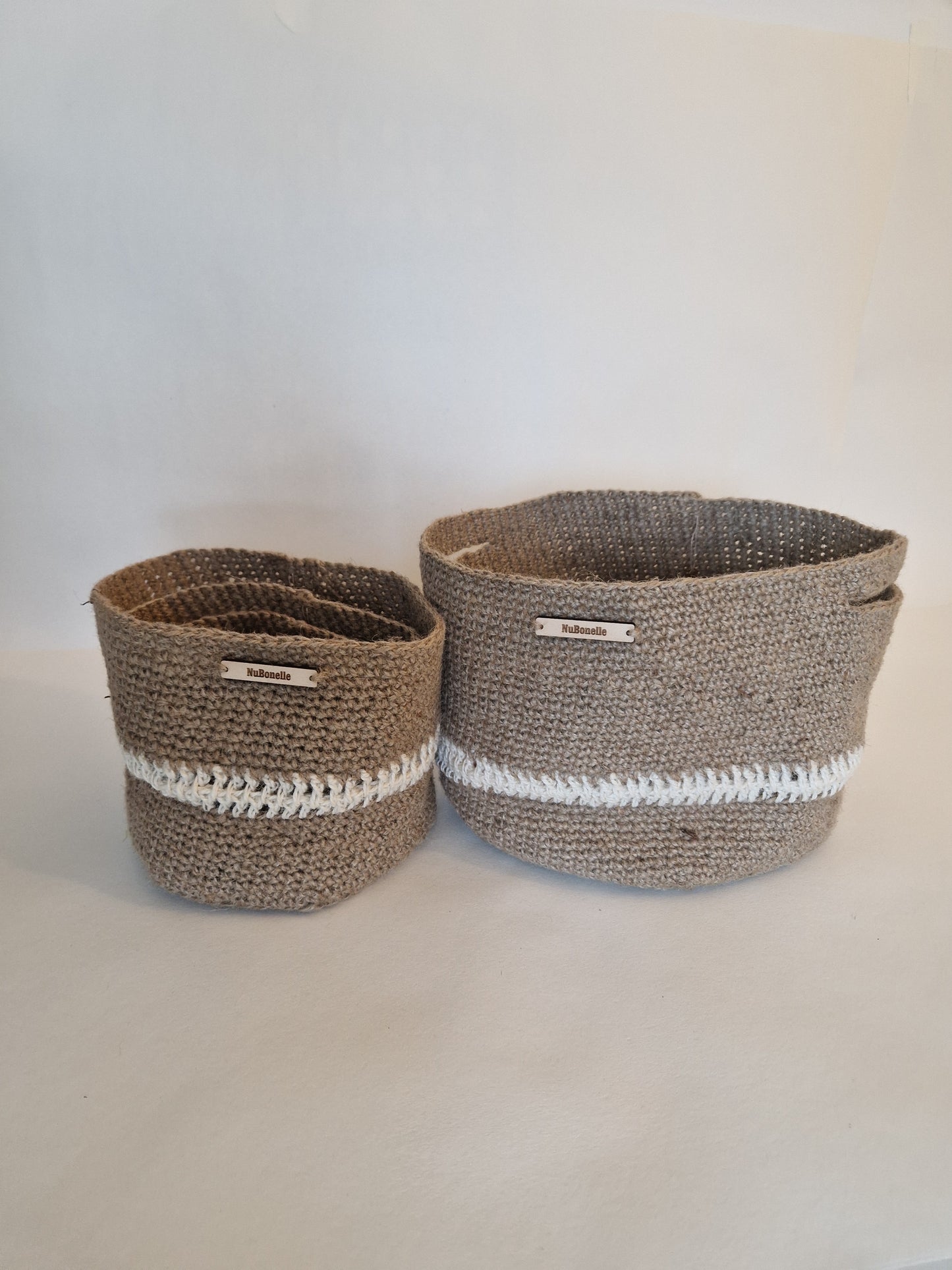 Jute Baskets - Cream