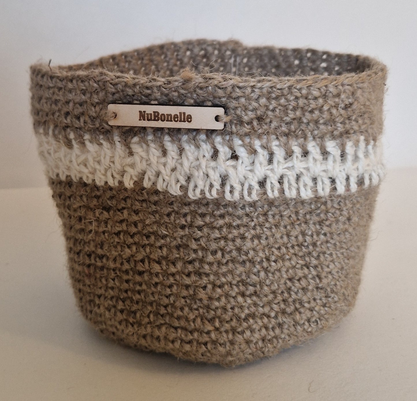 Jute Basket - Cream