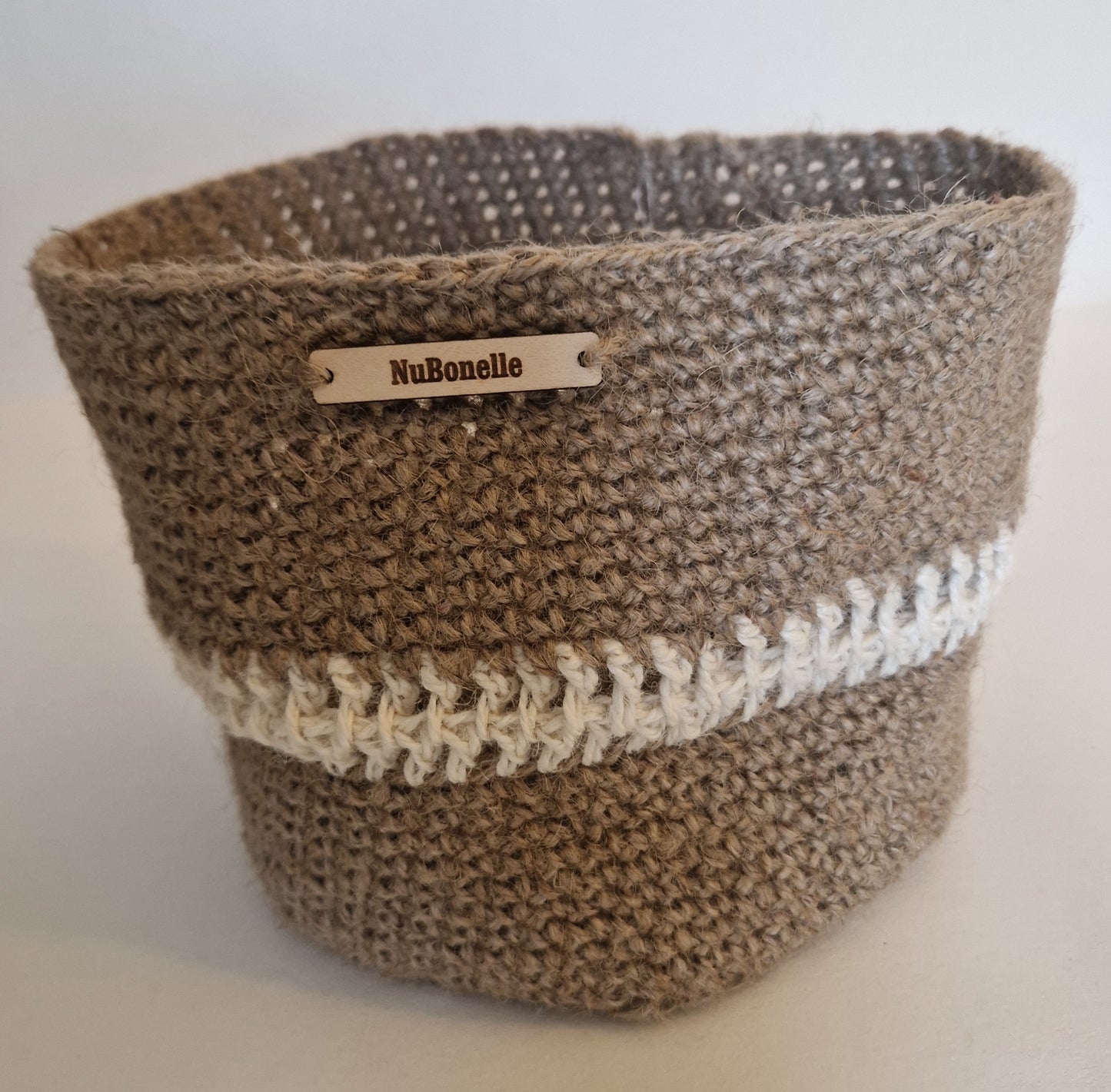 Jute Basket - Cream