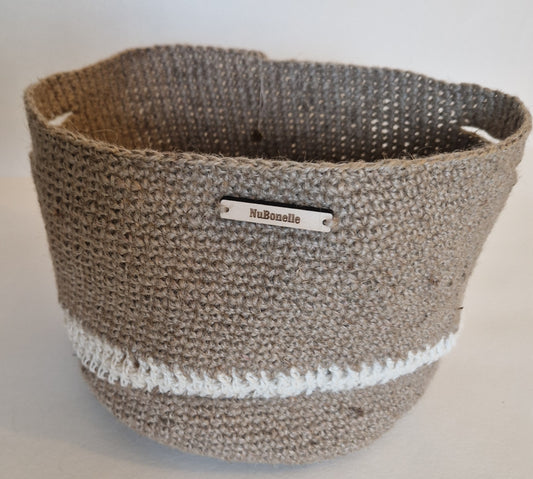 Jute Basket - Cream
