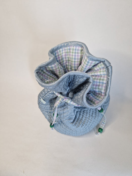 Drawstring Washbag - Quilted