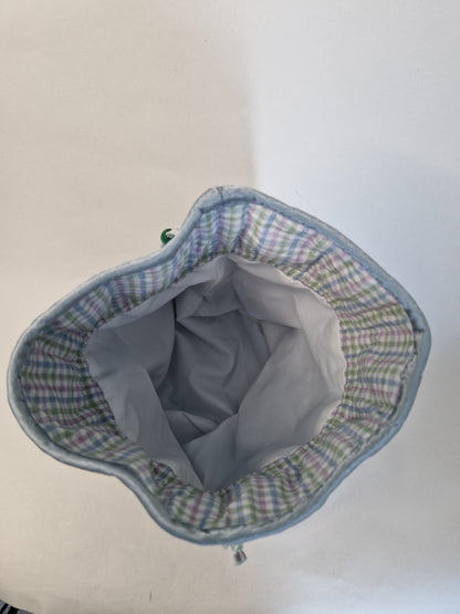 Drawstring Washbag - Quilted
