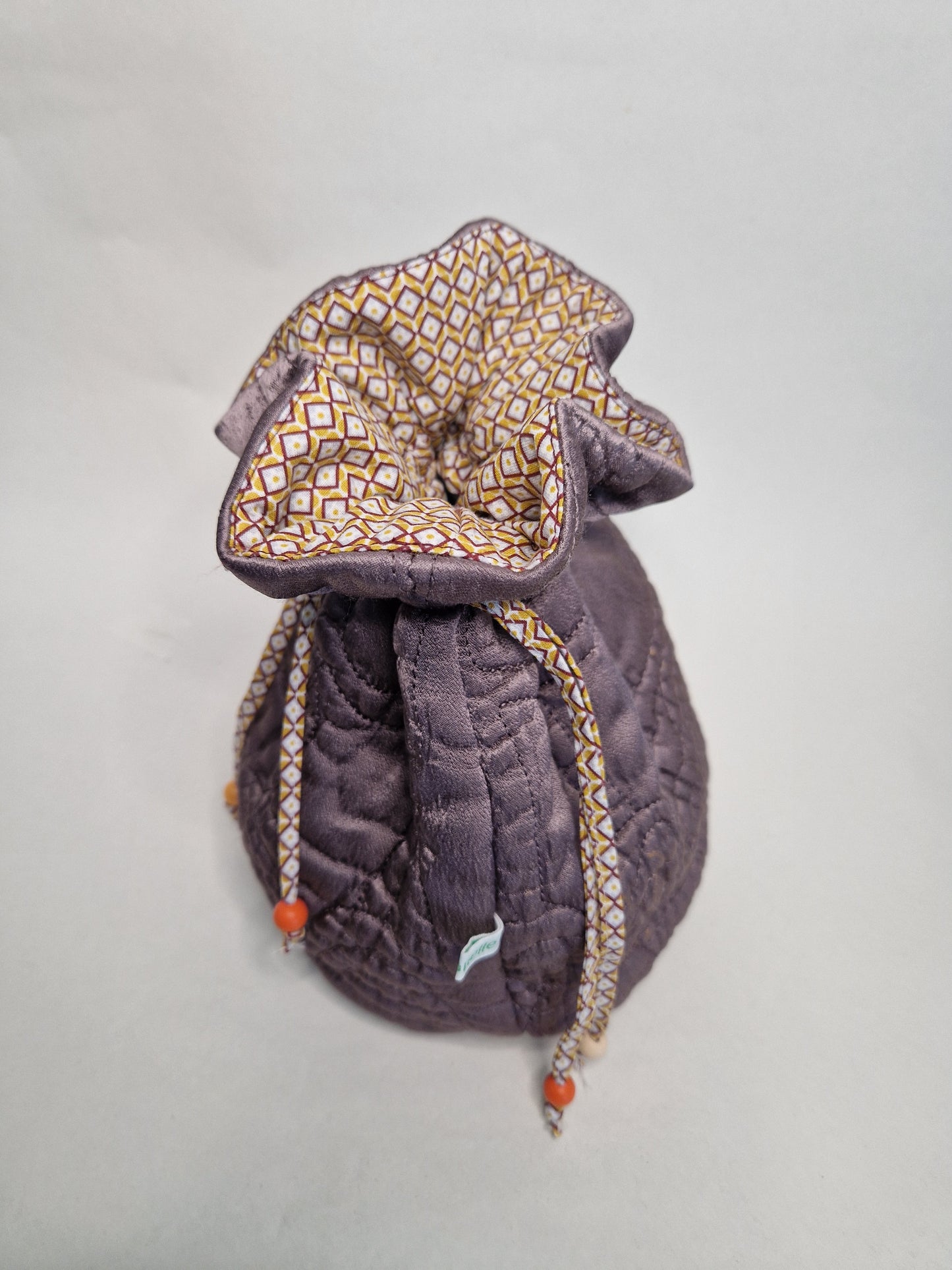 Drawstring Washbag - Quilted