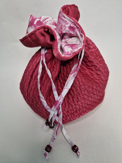 Drawstring Washbag - Quilted